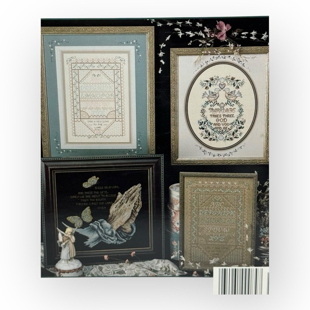 1990 Stoney Creek Collection #84 Touched by Grace Cross Stitch Booklet - Picture 2 of 3